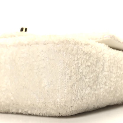 Chanel Sequin Mini Rectangular Flap White 10 of 11