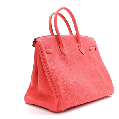 Hermes Togo Birkin 35 Rose Jaipur 3 of 10