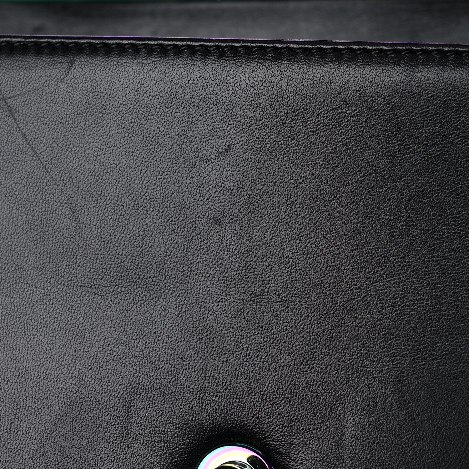 Chanel Lambskin LED Iridescent Metal Small Boy Flap Black Multicolor 15 of 16