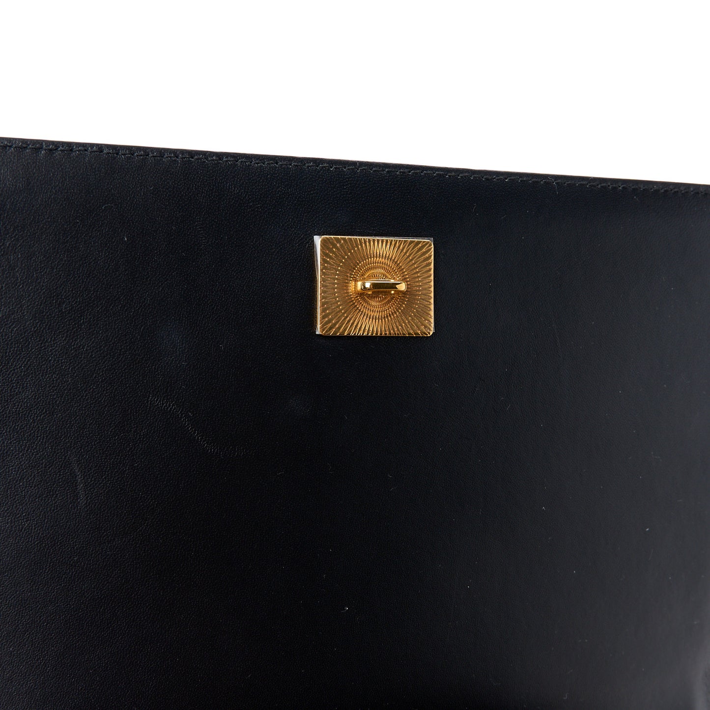 DOLCE & GABBANA Calfskin Medium Devotion Crossbody Bag Black