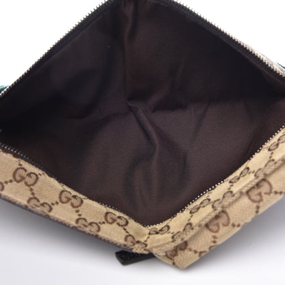 Gucci Monogram Web Belt Bag Dark Brown 5 of 11