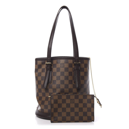 Louis Vuitton Damier Ebene Marais Bucket 23 1 of 10