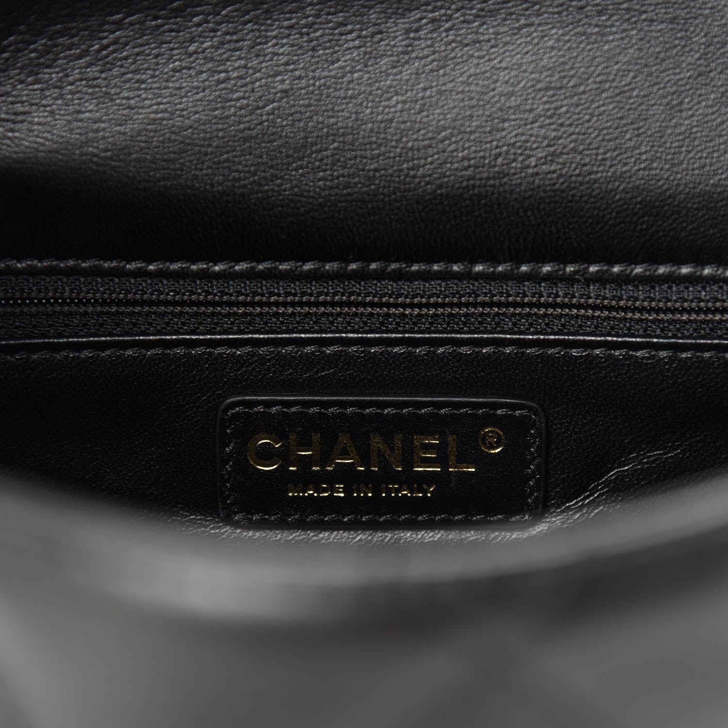 Chanel Lambskin Quilted Easy Carry Flap Black 8 of 11
