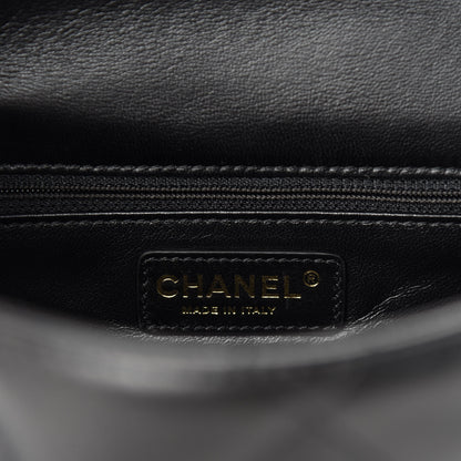 Chanel Lambskin Quilted Easy Carry Flap Black 8 of 11