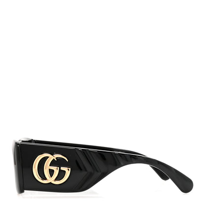 Gucci Acetate Rectangular Sunglasses GG0811S Black 6 of 16