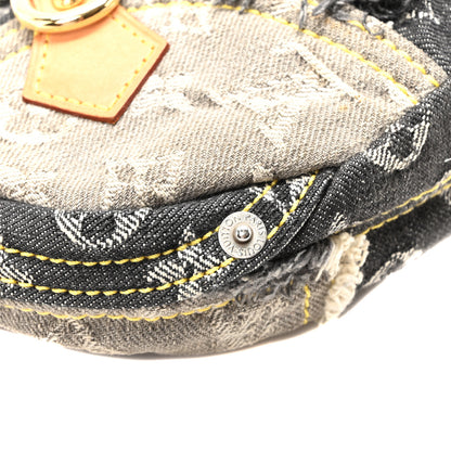 Louis Vuitton Denim Patchwork Pouchy Grey 8 of 9