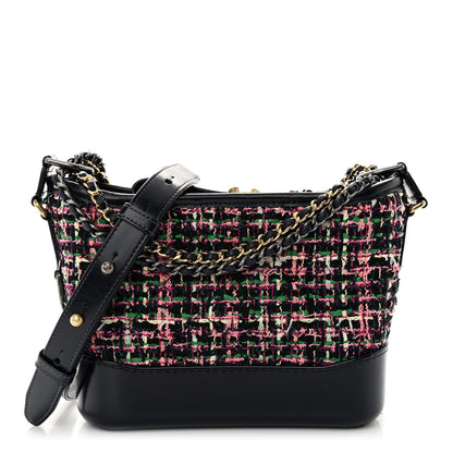 Chanel Tweed Calfskin Small Gabrielle Hobo Multi 1 of 10
