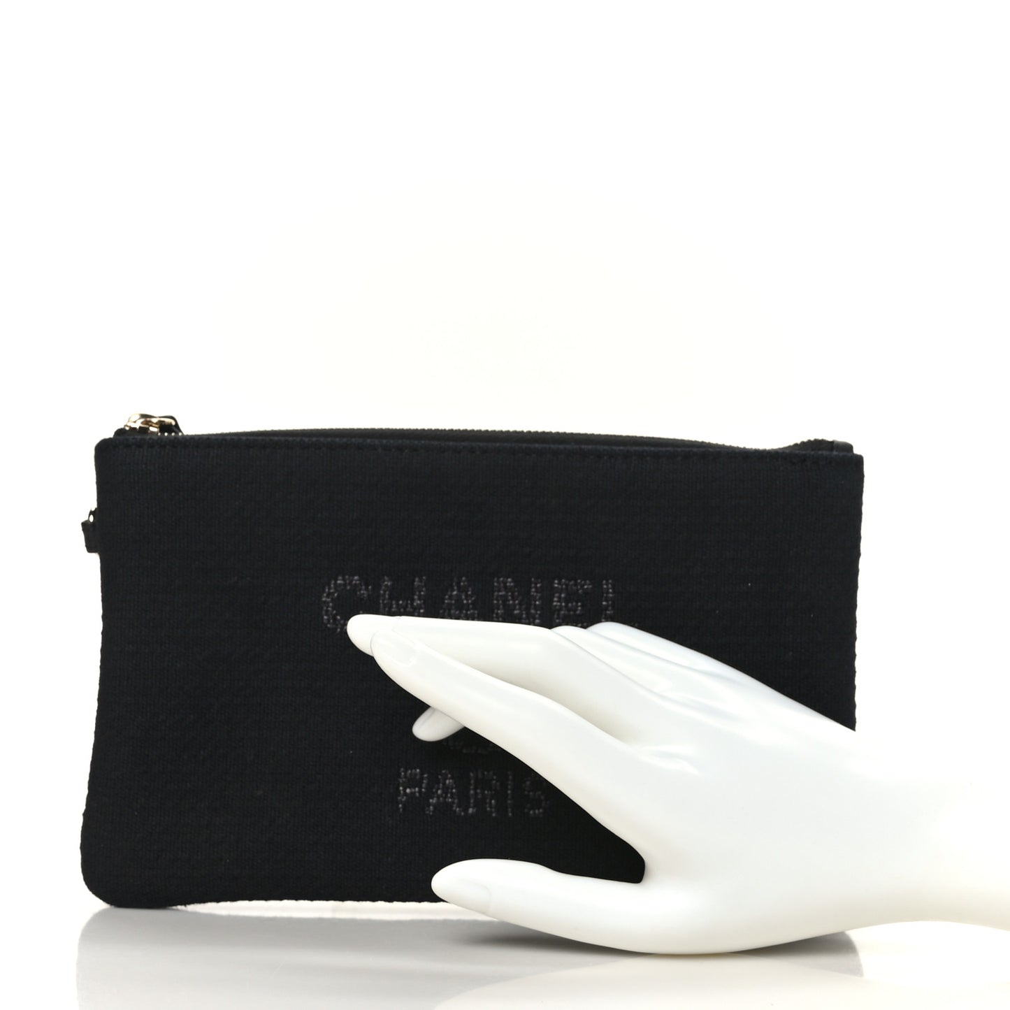 Canvas Small Deauville Pouch Black