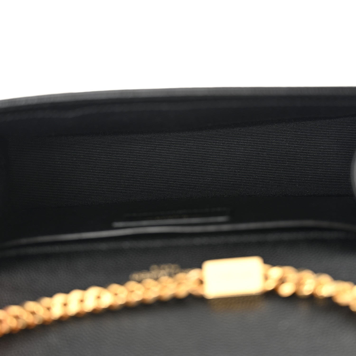 Saint Laurent Grain De Poudre Small Monogram Kate Satchel Black 5 of 10