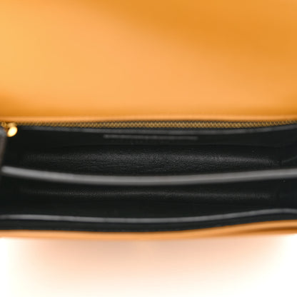 Saint Laurent Smooth Calfskin Monogram Cassandra Clasp Bag Cappuccino 5 of 12