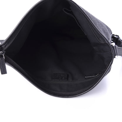 Gucci Monogram Abbey Messenger Bag Black 5 of 10
