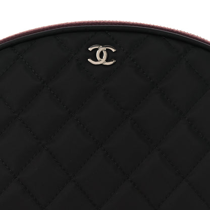 Chanel Nylon Quilted Small Cosmetic Case Black 8 of 12