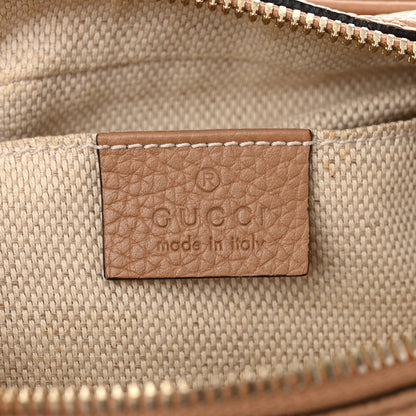 Gucci Pebbled Calfskin Small Soho Disco Bag Camelia 6 of 10