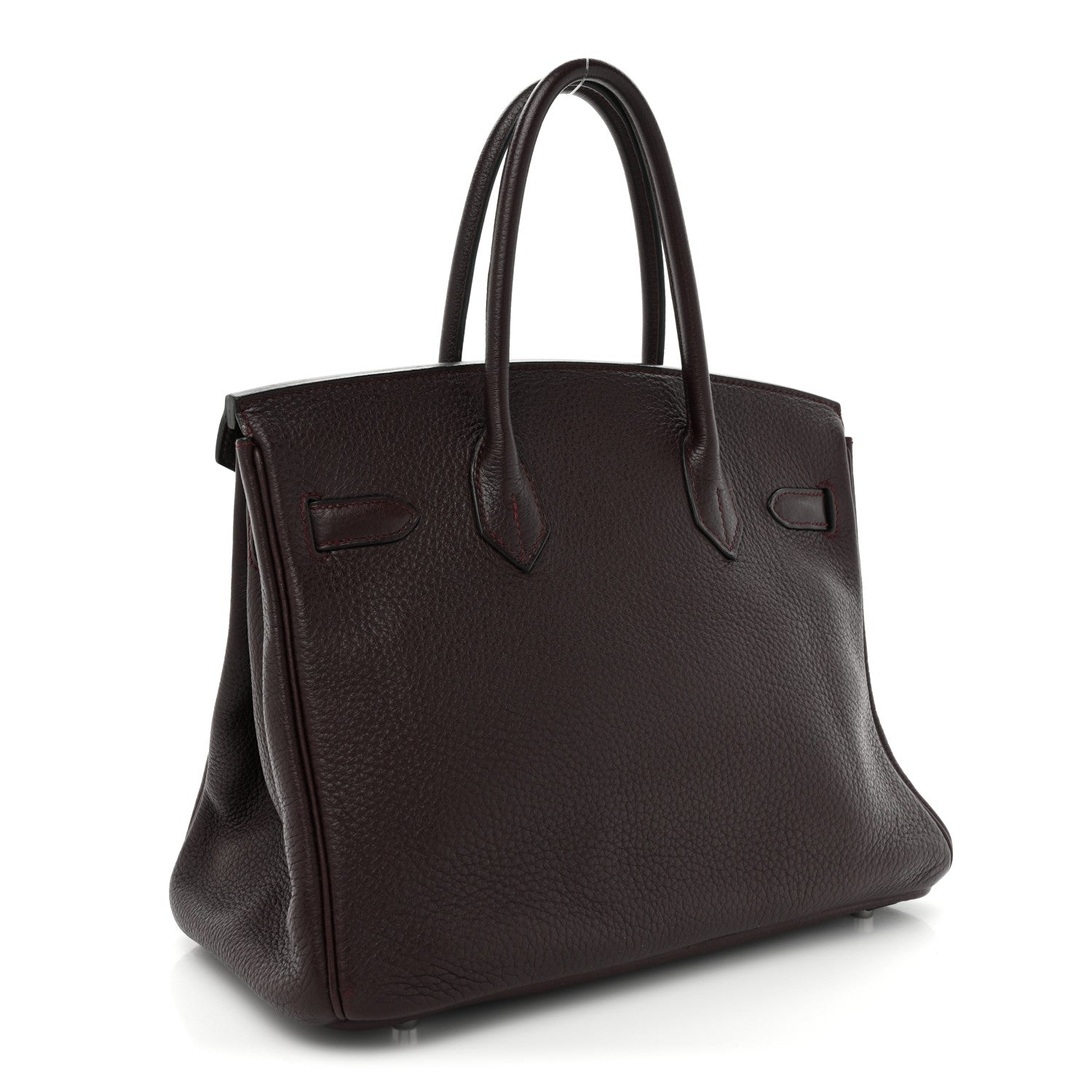 Hermes Taurillon Clemence Birkin 30 Prune 3 of 16