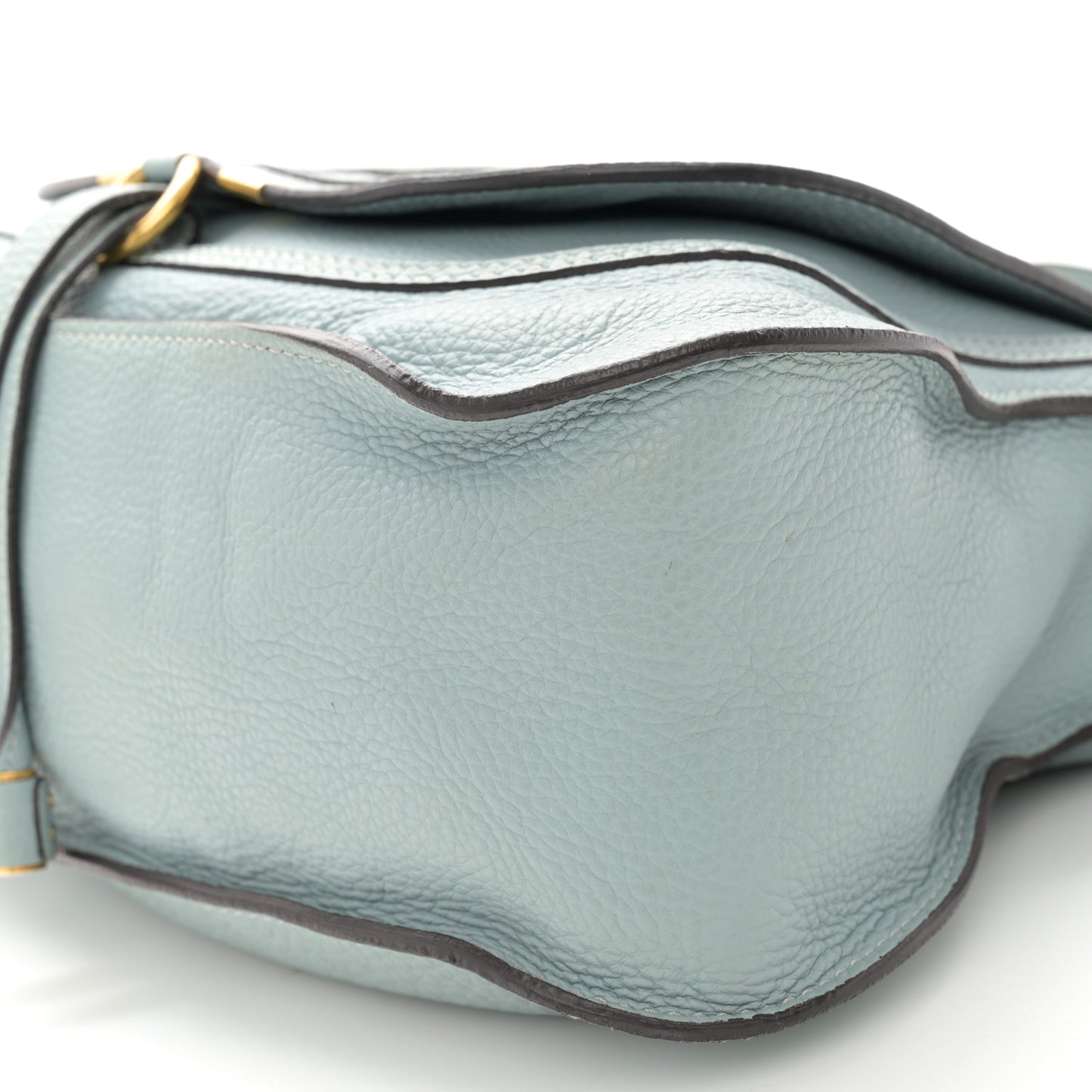 Calfskin Medium Marcie Satchel Cloudy Blue