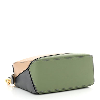 Loewe Calfskin Mini Puzzle Bag Asphalt Grey Nude 4 of 10