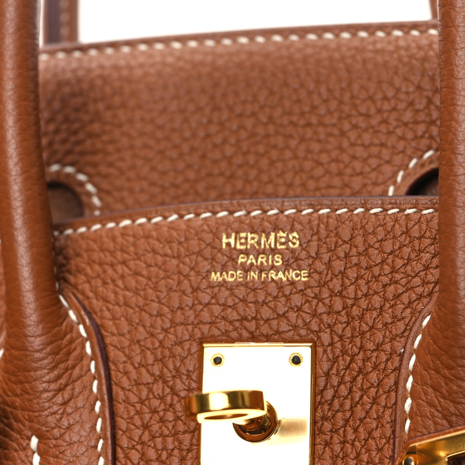 Hermes Togo Birkin 25 Gold 7 of 11