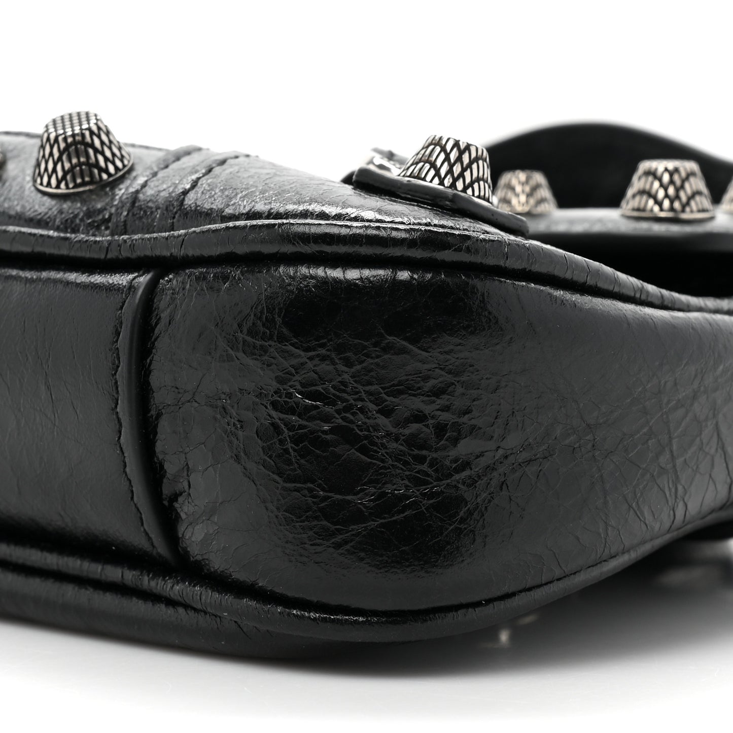 Agneau Arena Small Le Cagole Sling Bag Black
