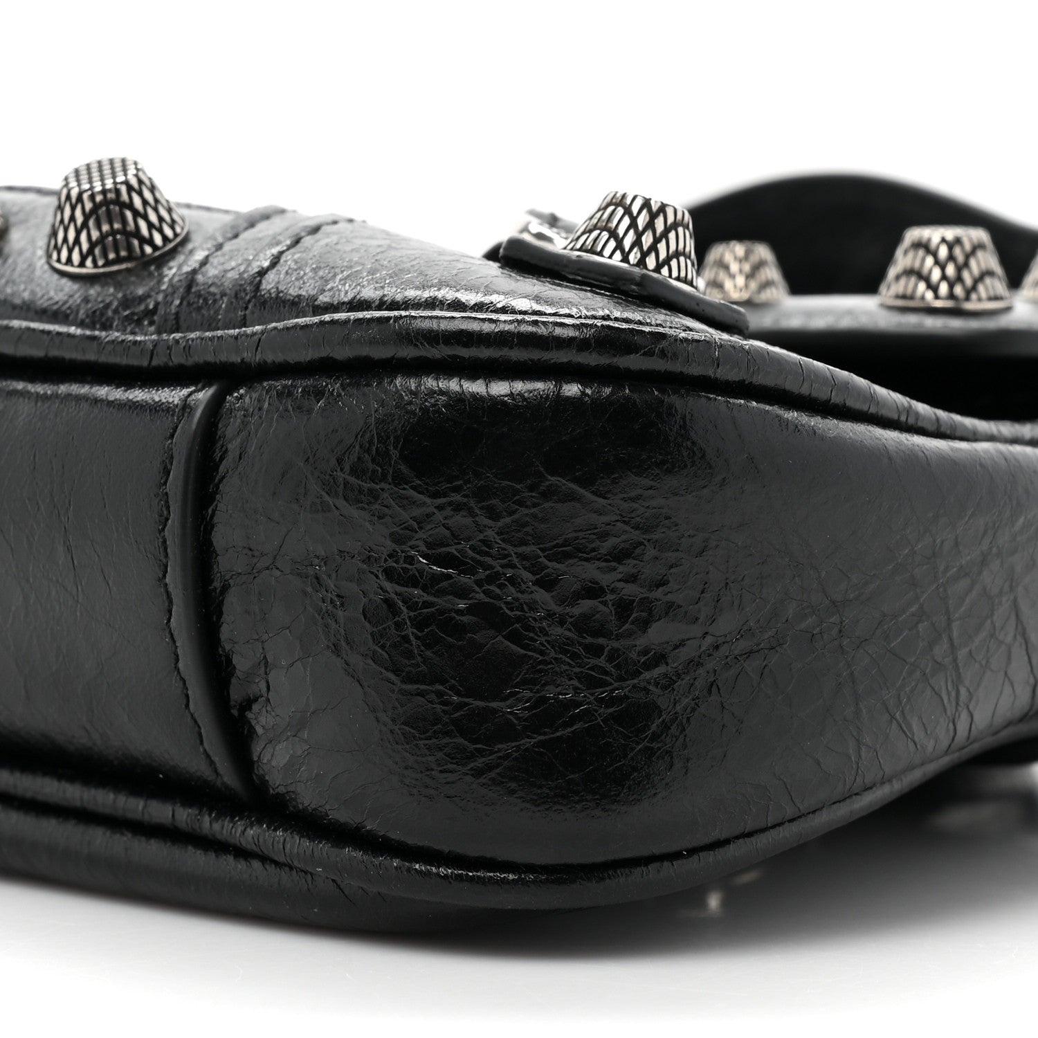 Balenciaga Agneau Arena Small Le Cagole Sling Bag Black 8 of 10