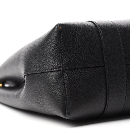 Mulberry Small Classic Grain Bayswater Tote Black 6 of 12