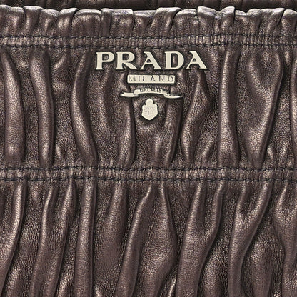 Prada Nappa Gaufre Mordore Chain Bag Brown 8 of 11