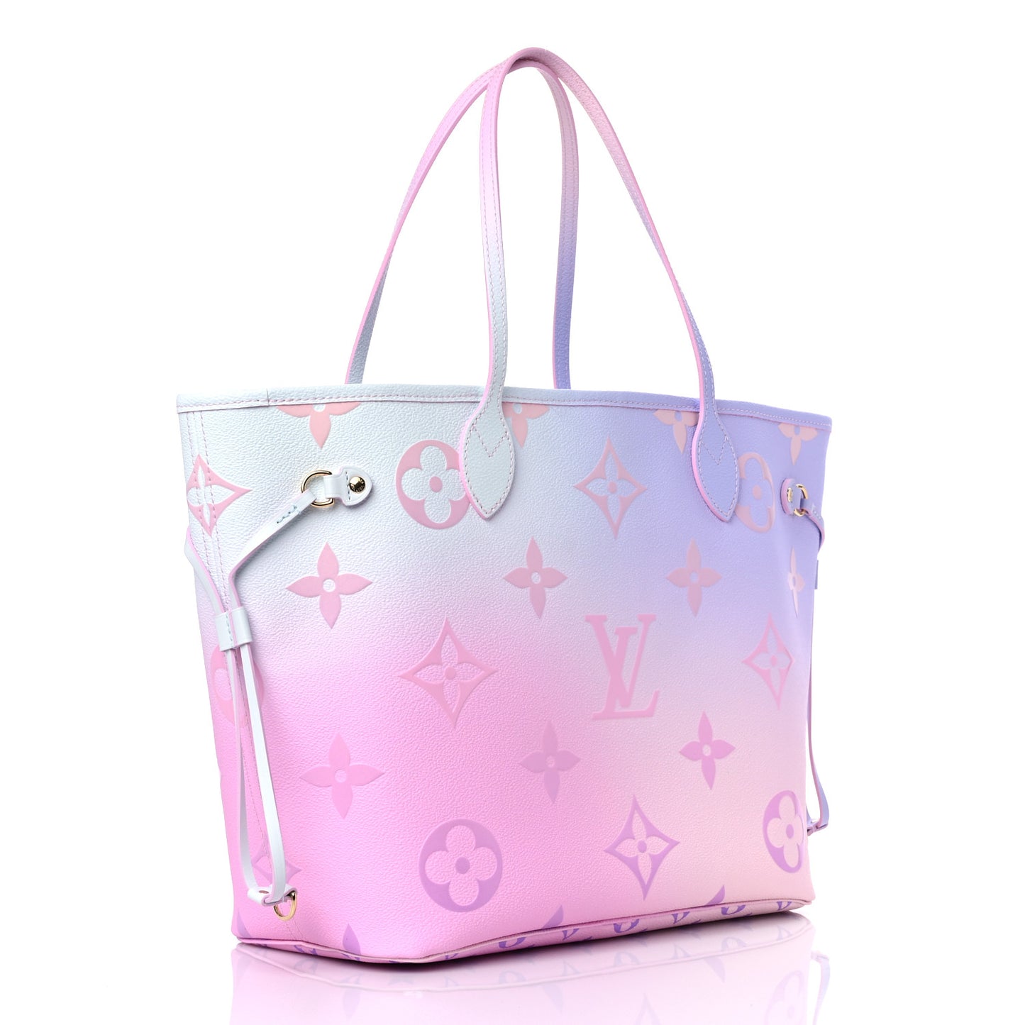 Monogram Giant Spring In The City Neverfull MM Sunrise Pastel