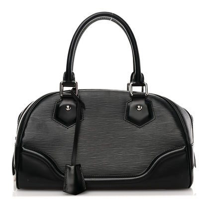 Louis Vuitton Epi Bowling Montaigne PM Black 1 of 13