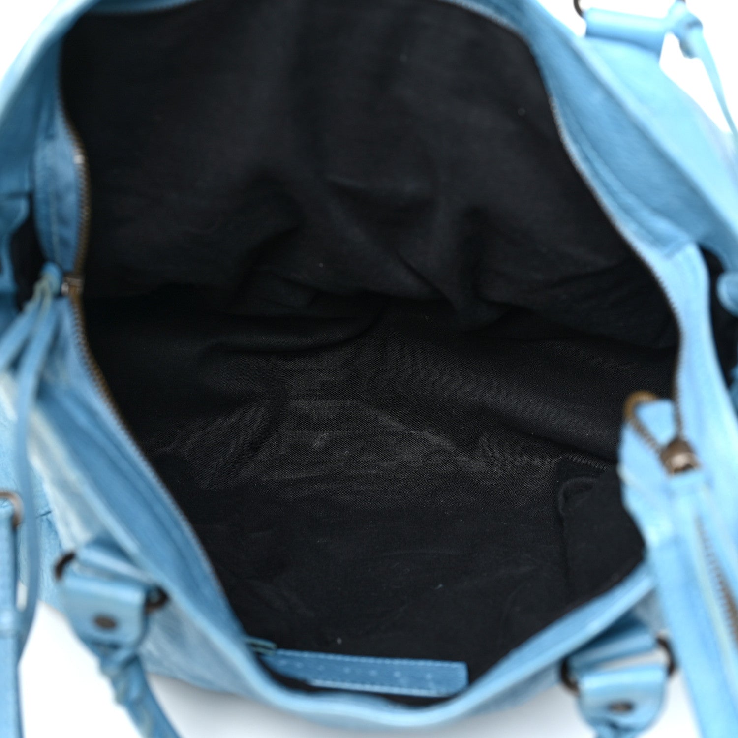 Balenciaga Agneau Classic Hardware Velo Bleu Indigo 6 of 17