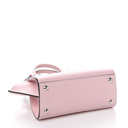 Fendi Vitello Dolce Plexiglass Flowerland Studded Mini 3Jours Tote Peonia Multicolor 3 of 10