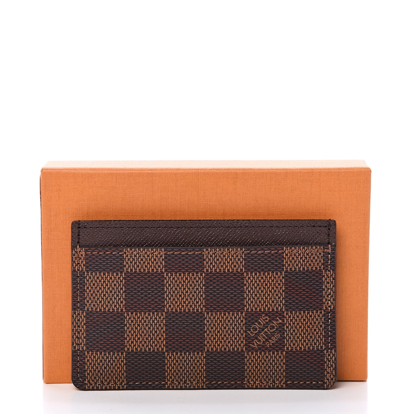 Damier Ebene Card Holder