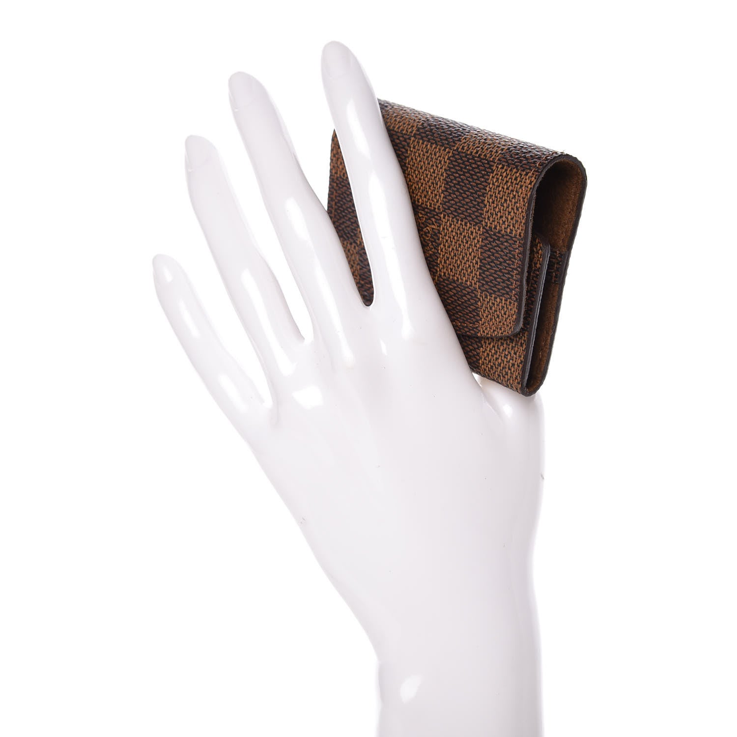 Louis Vuitton Damier Ebene Cufflinks Case 2 of 6