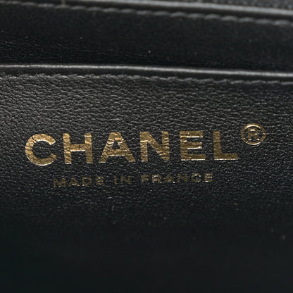 Chanel Lambskin Resin Crystal Square Quilted Mini Monacoco Flap Black 6 of 10
