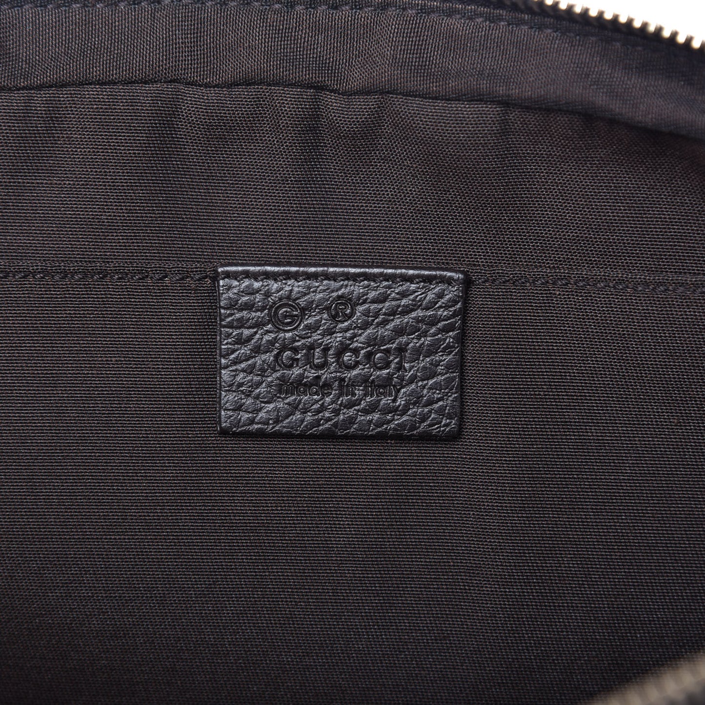 Crystal Monogram Belt Bag Brown