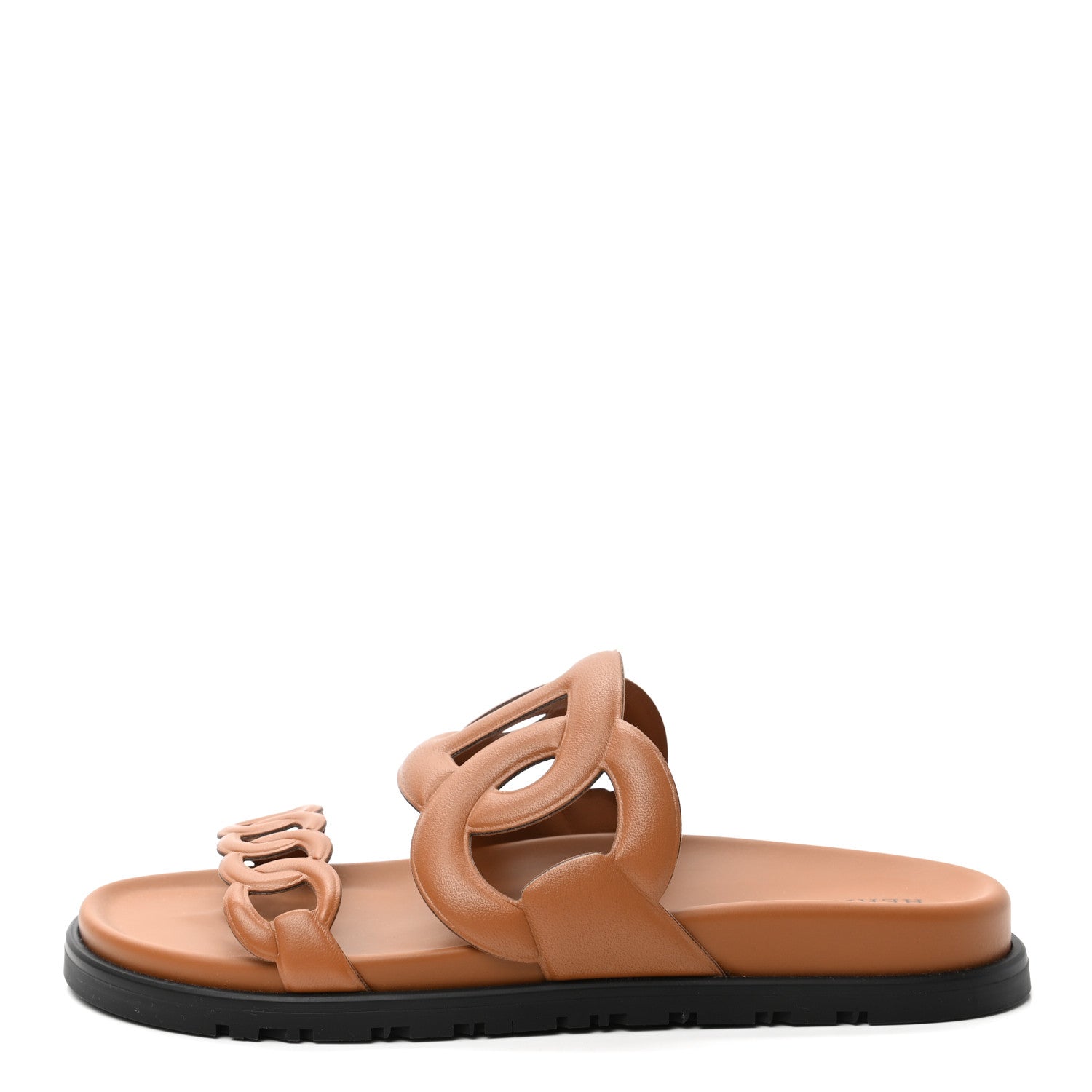 Hermes Nappa Extra Sandals 38 Naturel 1 of 9