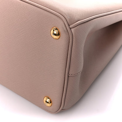 Prada Saffiano Medium Galleria Double Zip Tote Cammeo 12 of 12