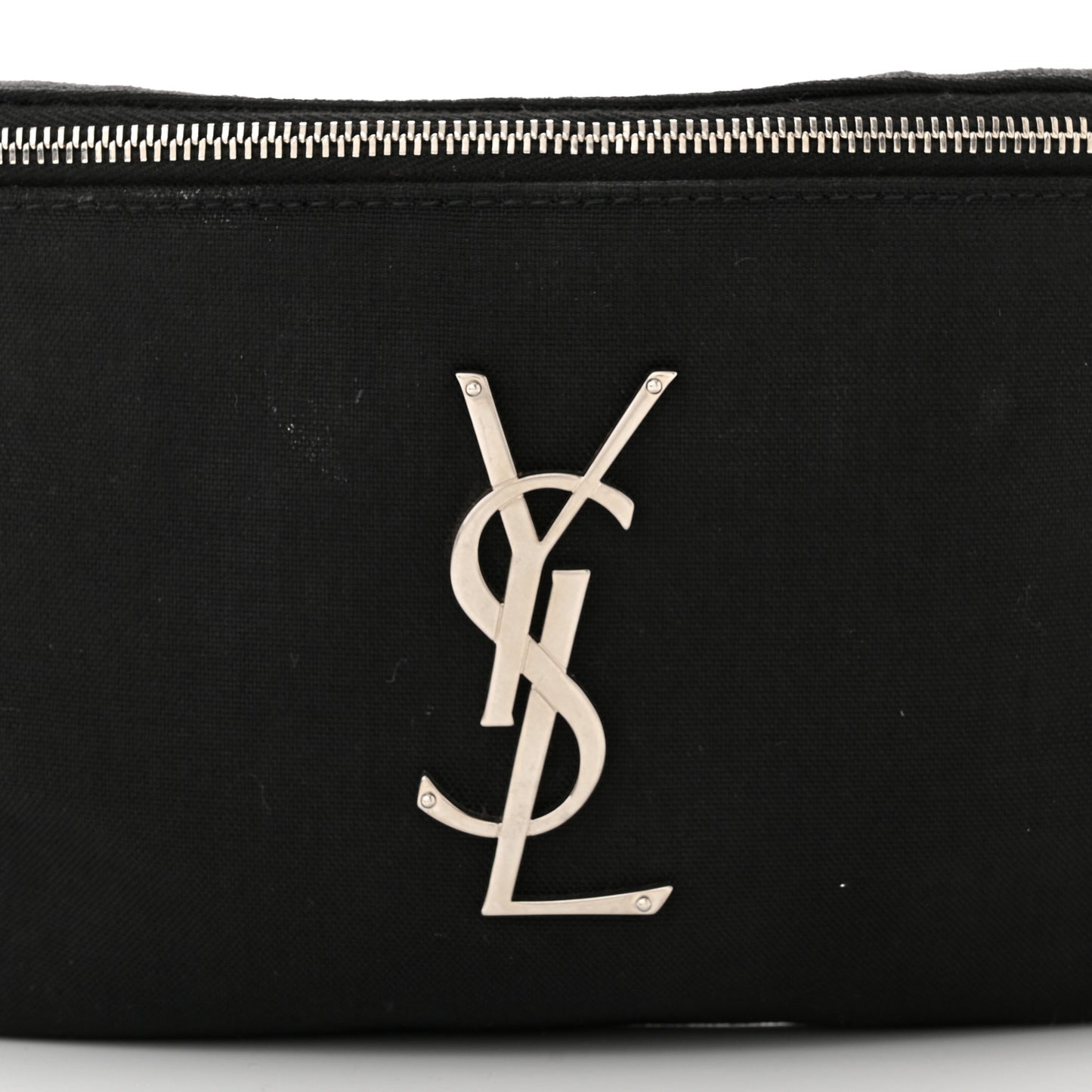 Canvas Monogram Belt Bag Black