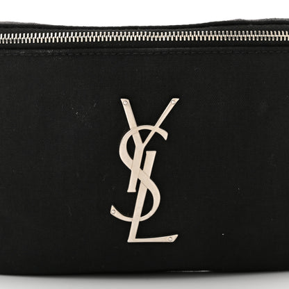 Saint Laurent Canvas Monogram Belt Bag Black 7 of 10