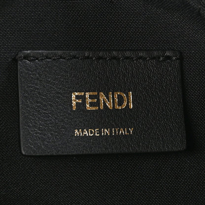 Fendi Vitello Grace Matte Medium Fendigraphy Hobo Bag Black 6 of 10