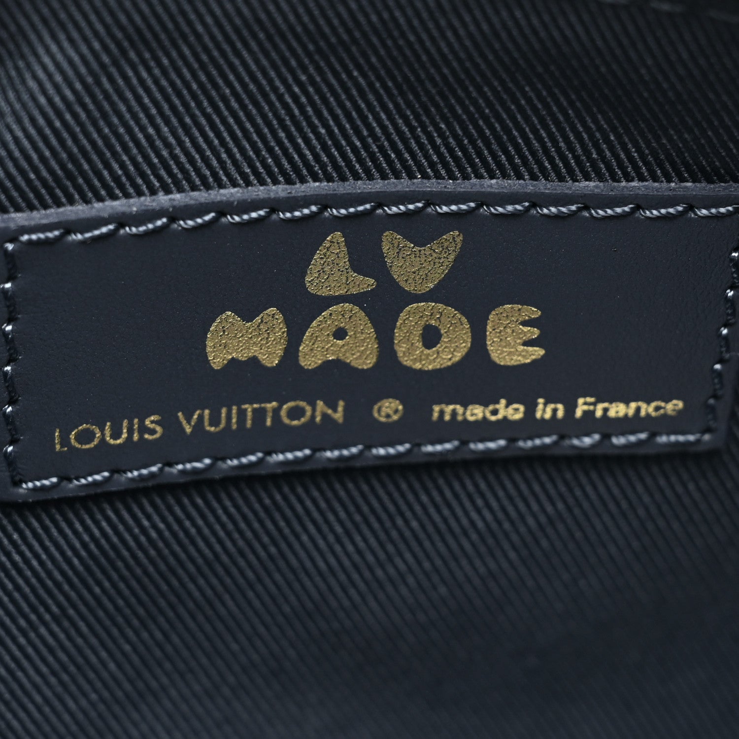 Louis Vuitton Taurillon Monogram Denim Drip Keepall XS Blue 6 of 10