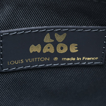 Louis Vuitton Taurillon Monogram Denim Drip Keepall XS Blue 6 of 10