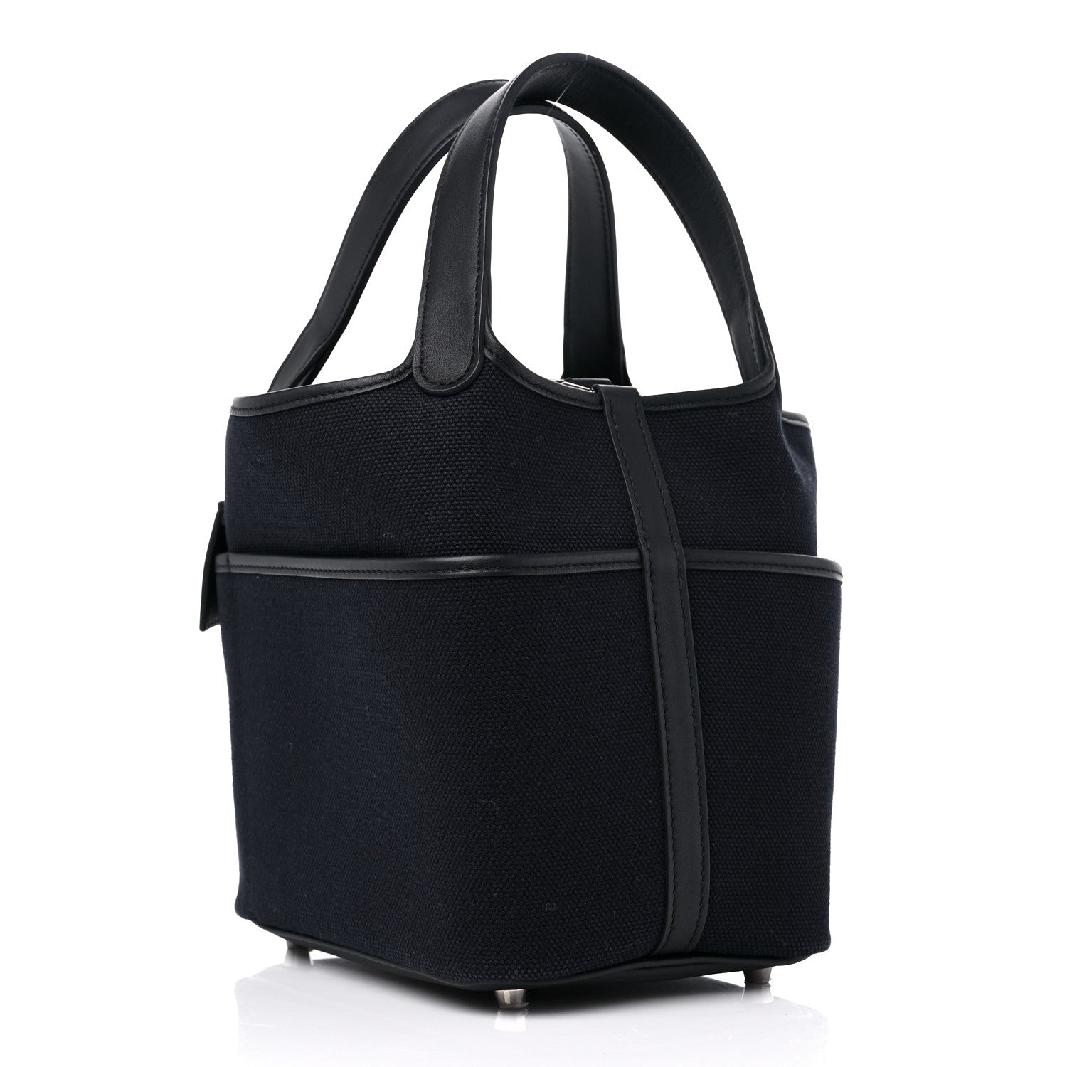 Hermes Toile Goeland Swift Cargo Picotin Lock 18 Caban Black 3 of 10