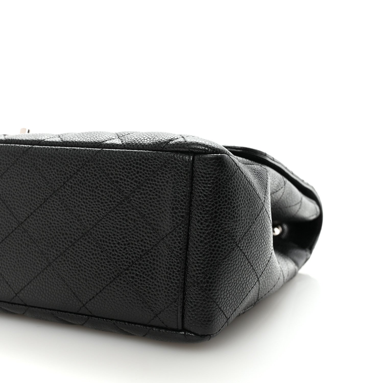 Chanel Caviar Maxi Single Flap Black 10 of 10