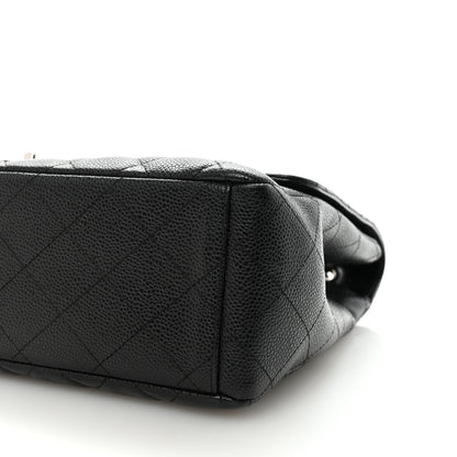 Chanel Caviar Maxi Single Flap Black 10 of 10
