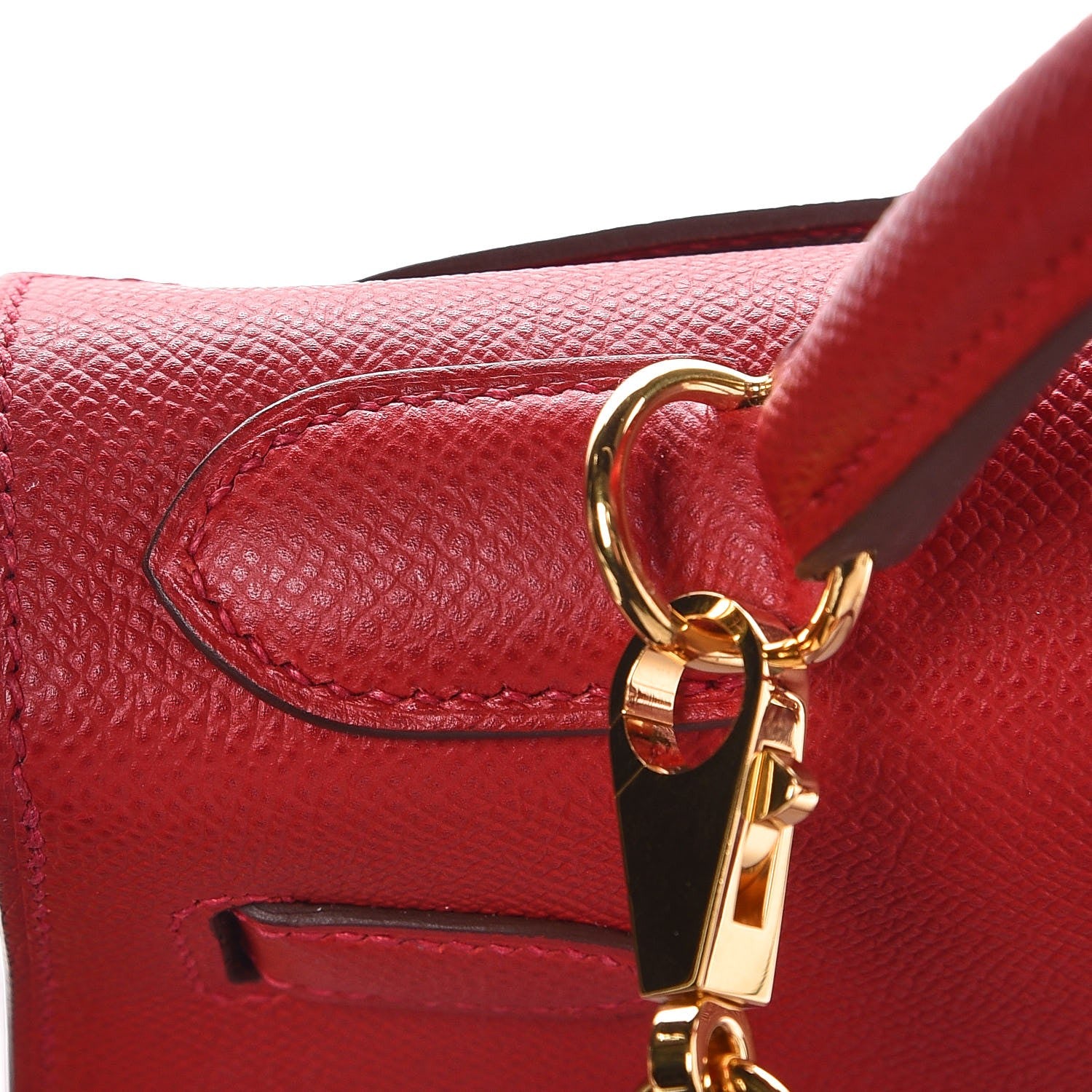 Hermes Epsom Kelly Sellier 28 Rouge Casaque 30 of 36