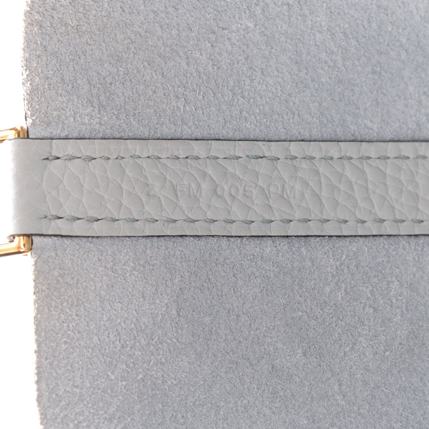 Hermes Taurillon Clemence Picotin Lock 22 MM Bleu Pale 6 of 7