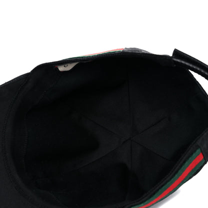 Gucci Monogram Web Baseball Hat L Black 7 of 9