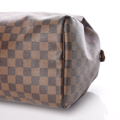 Louis Vuitton Damier Ebene Speedy 30 9 of 12