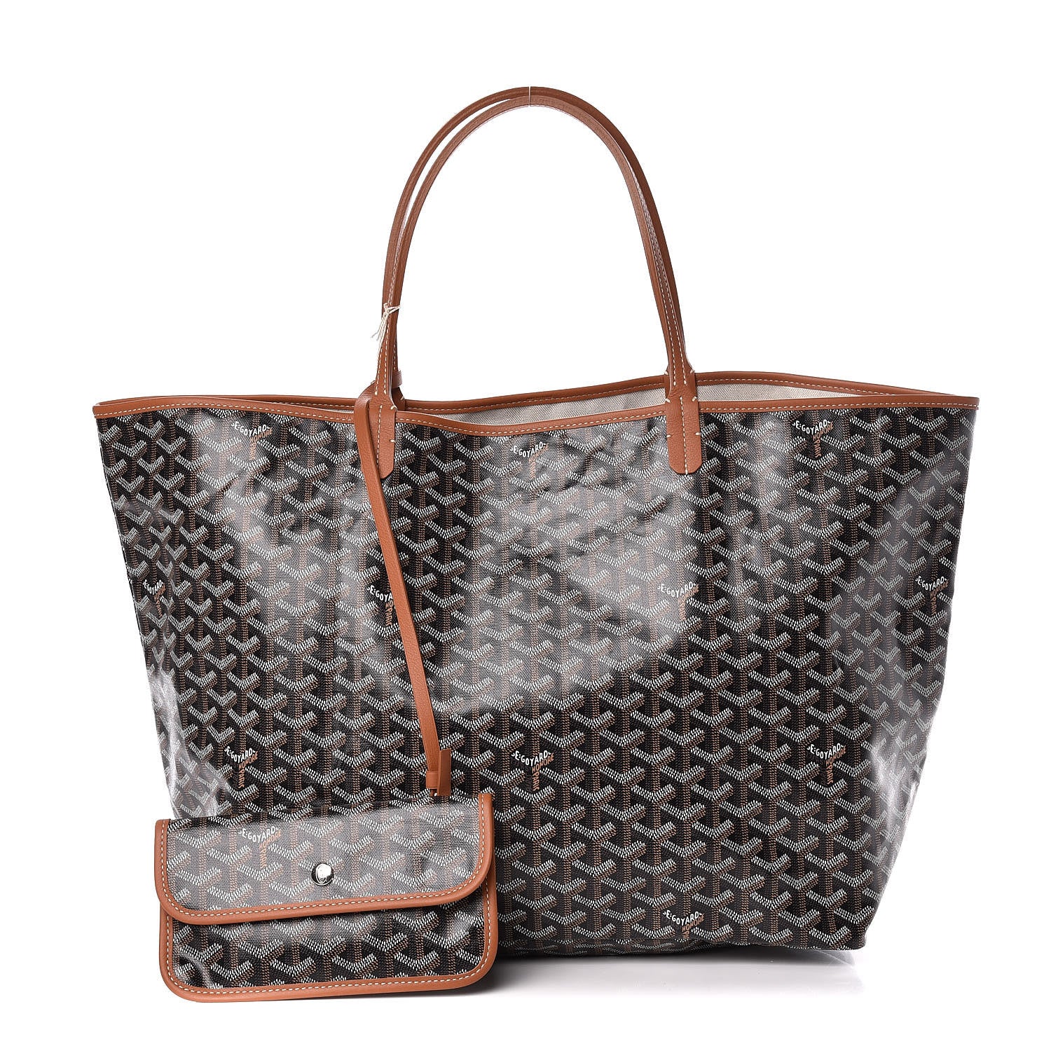 Goyard Goyardine Saint Louis GM Black Gold 1 of 13