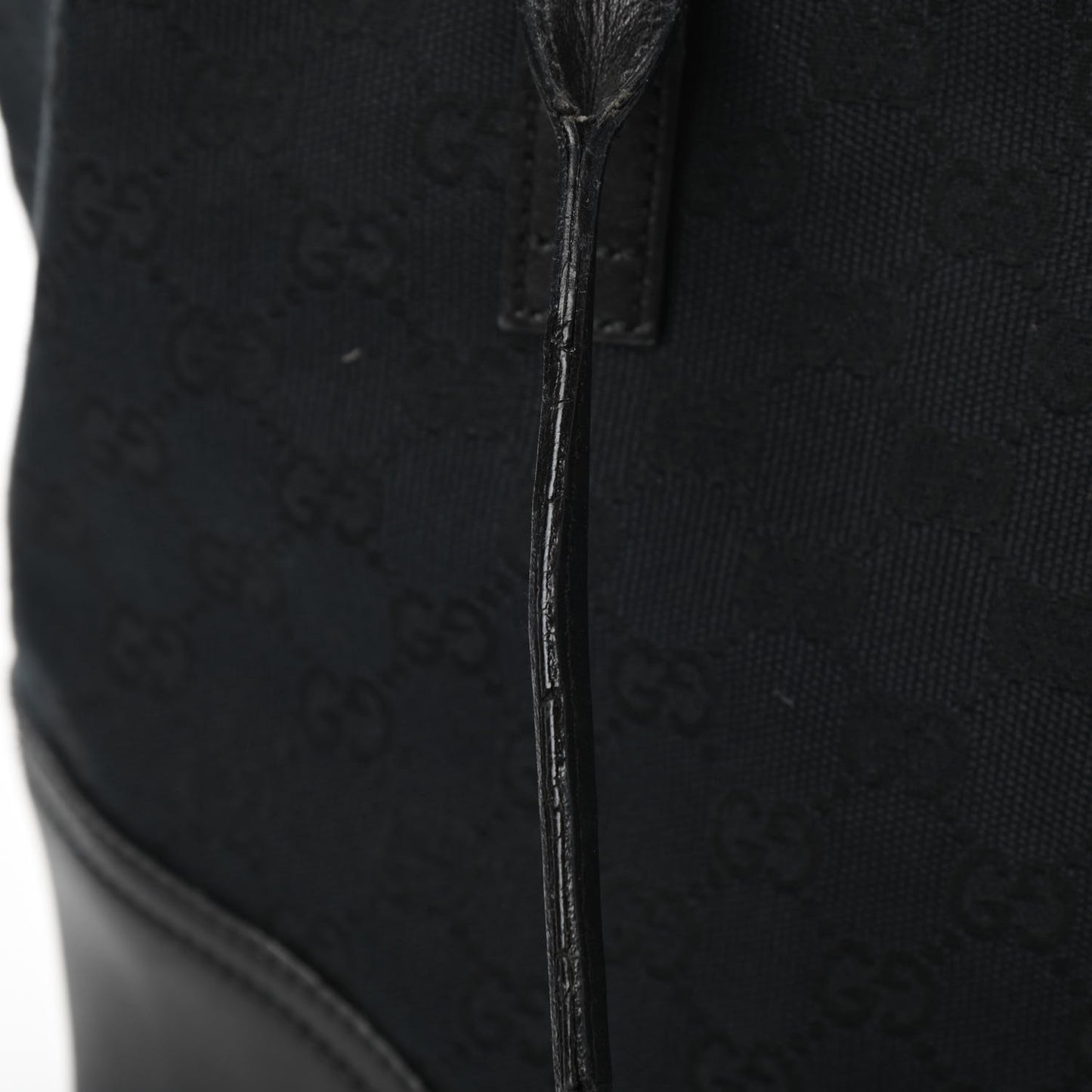 Monogram Medium New Britt Tote Black