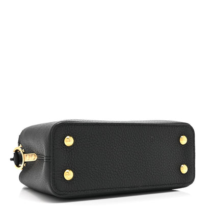 Louis Vuitton Taurillon Mini Capucines Black 4 of 9